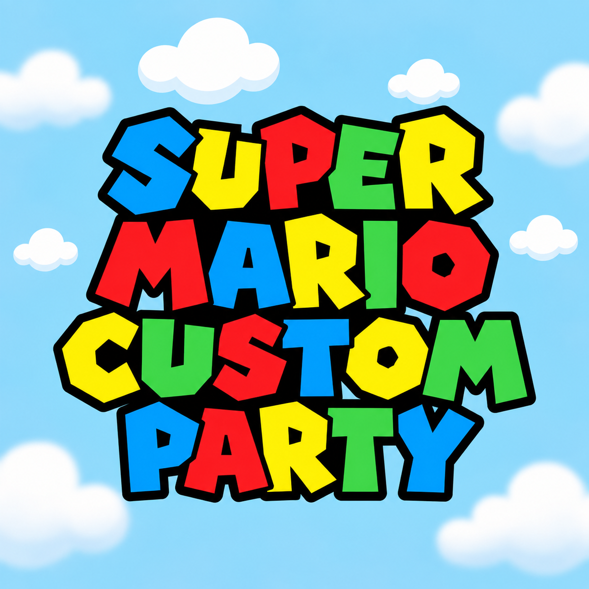 Super Mario Favors and Decor