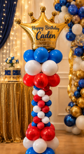 Custom Crown Balloon Tower