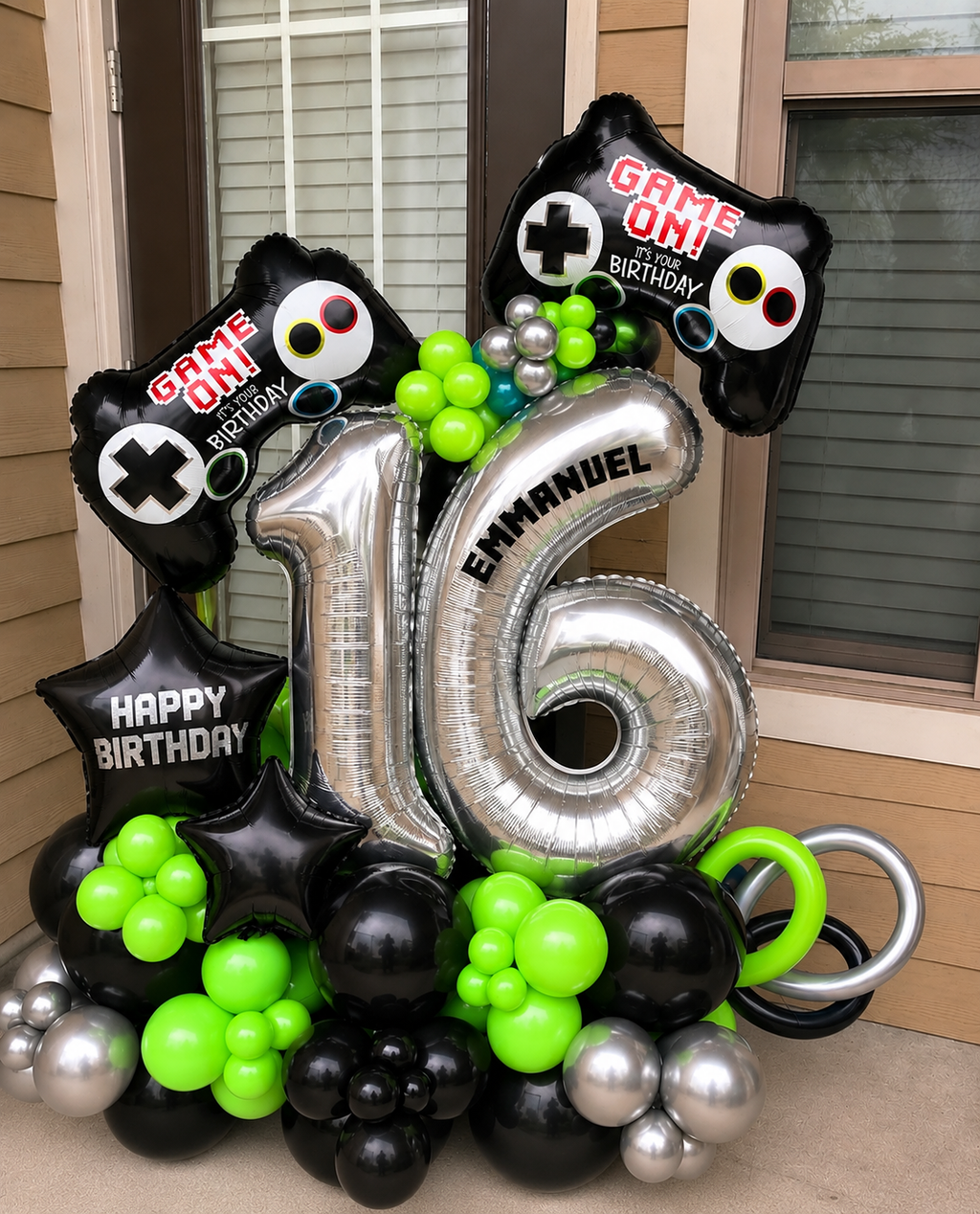 Game On! Customized Gaming Balloon Marquee